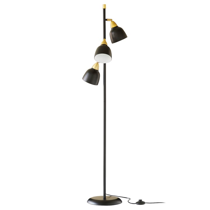 Urban Triple vloerlamp - Matt real black - Superliving