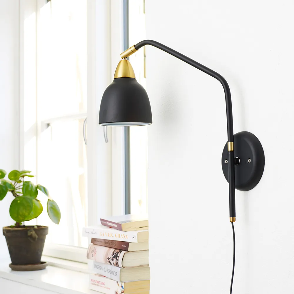 Urban wandlamp, Real black Superliving