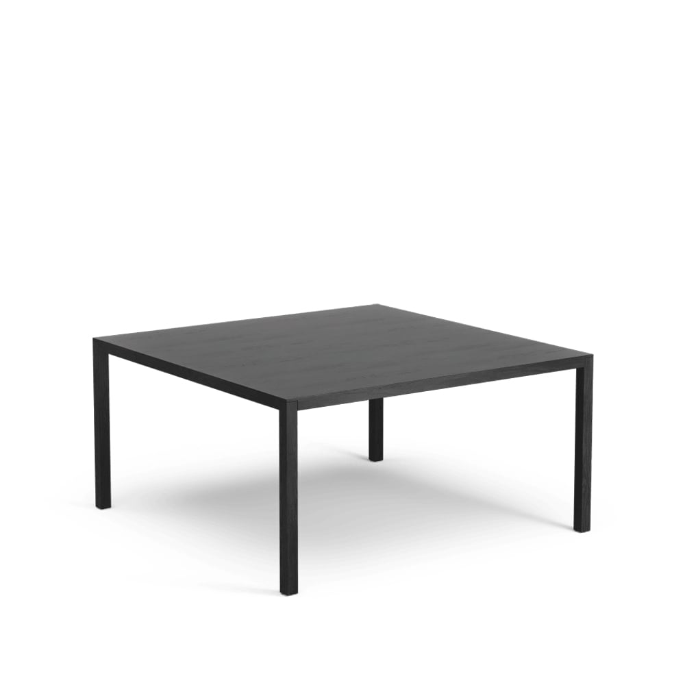Swedese Bespoke loungetafel zwart beits, h.40 cm