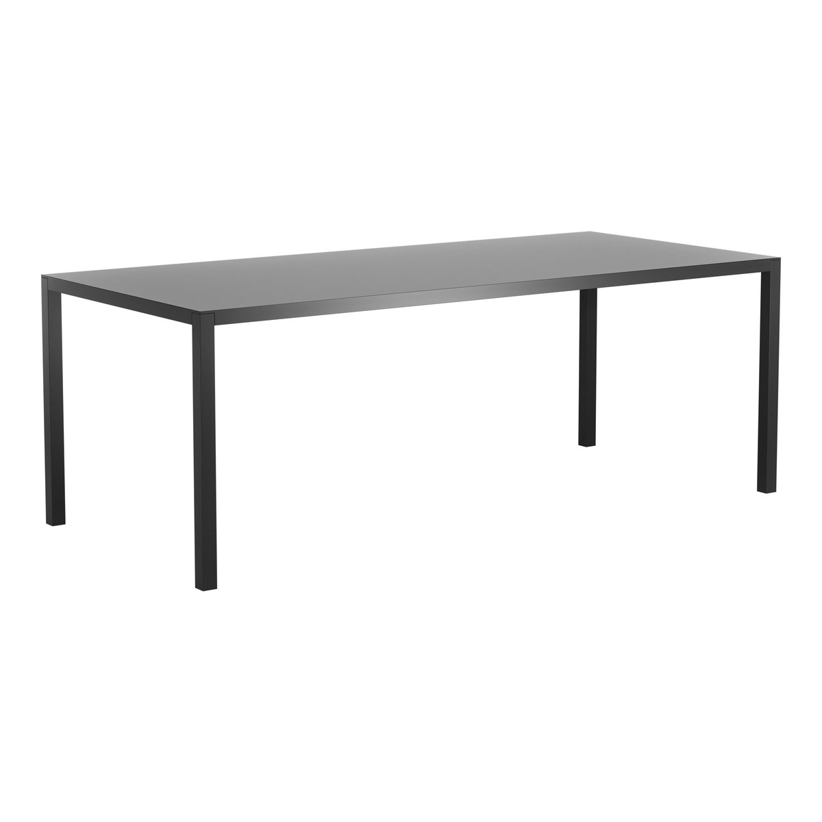 Swedese Bespoke tafel 90 x 200cm Es zwart glanzend