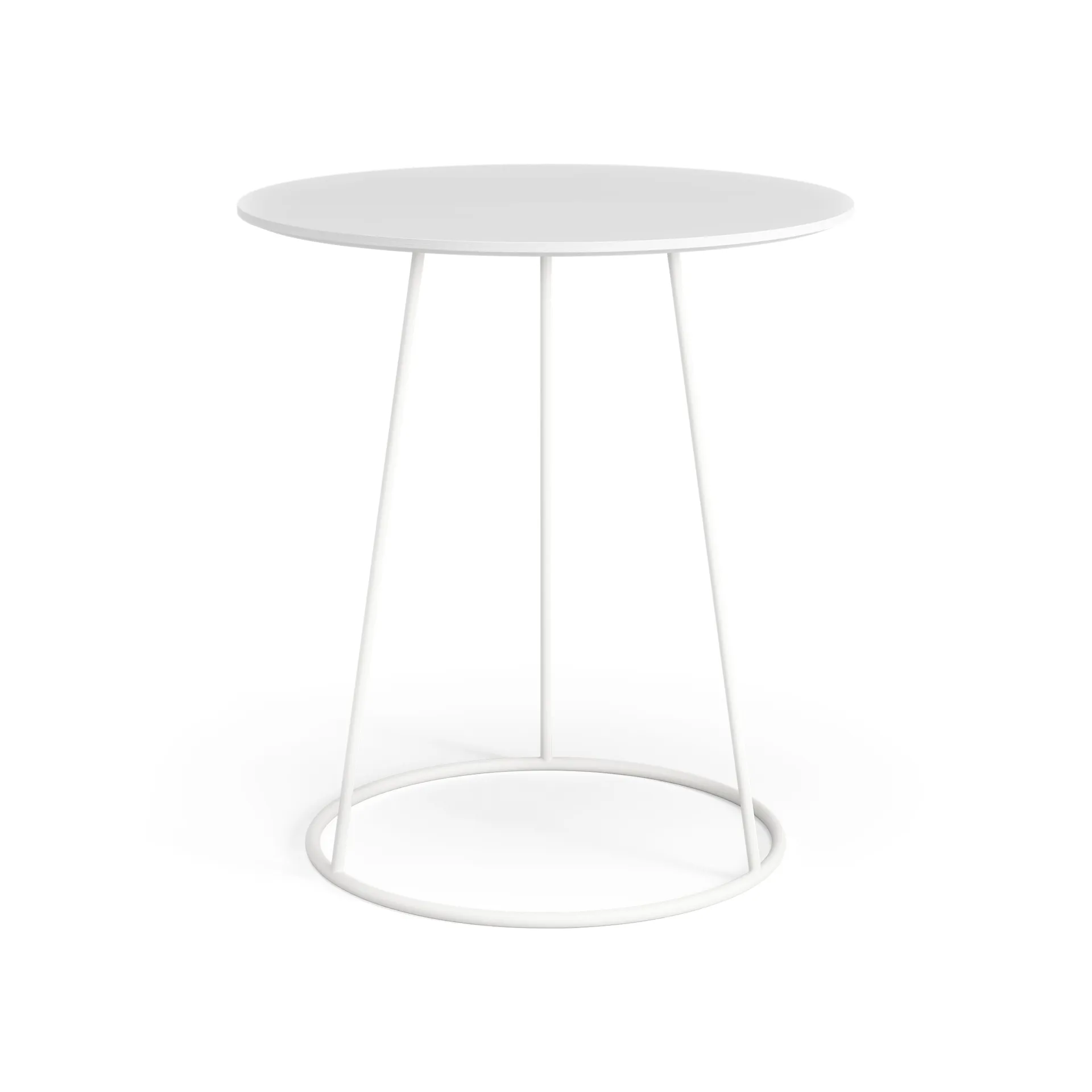 Breeze tafel glad oppervlak Ø46cm, wit Swedese