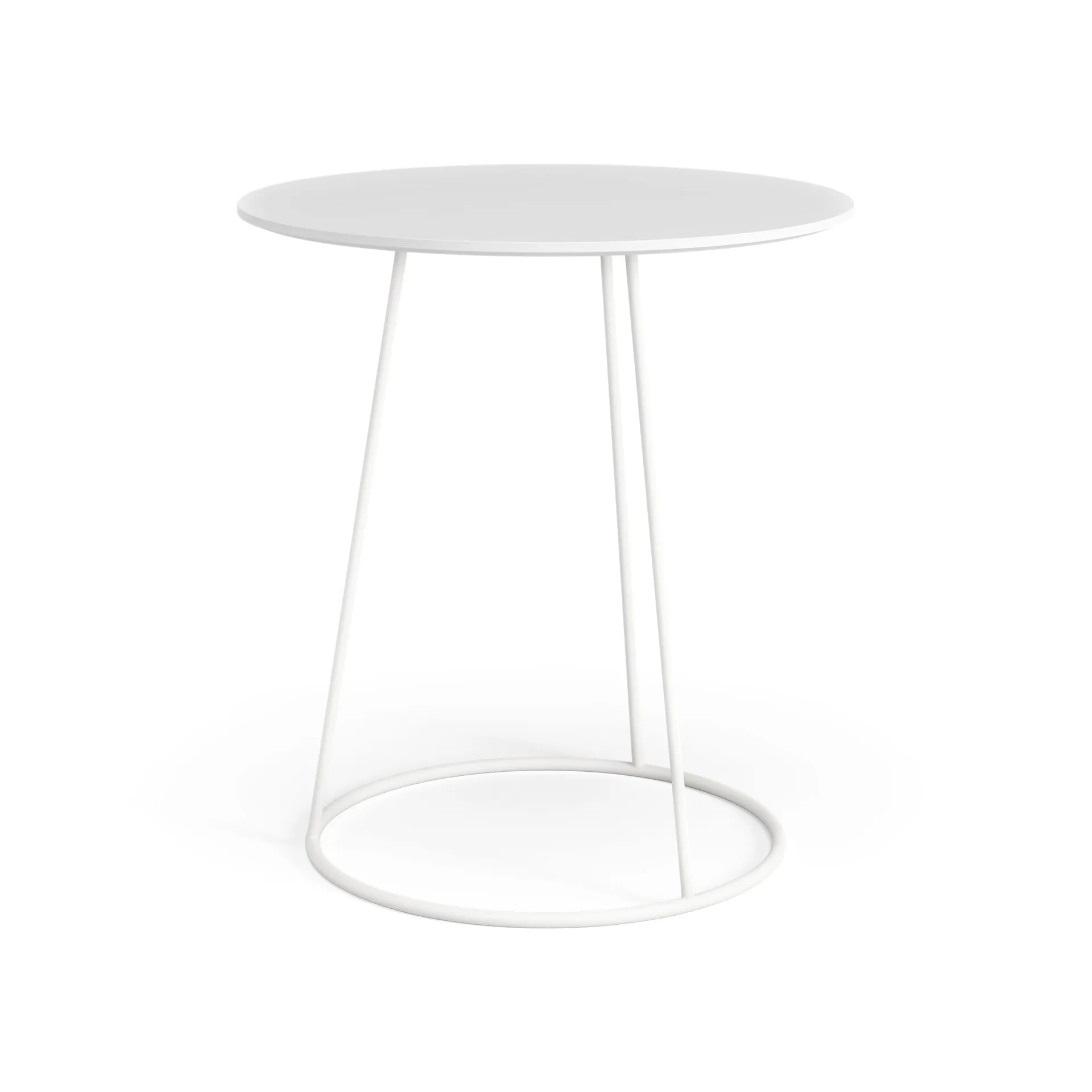 Breeze tafel glad oppervlak Ø46cm, wit Swedese