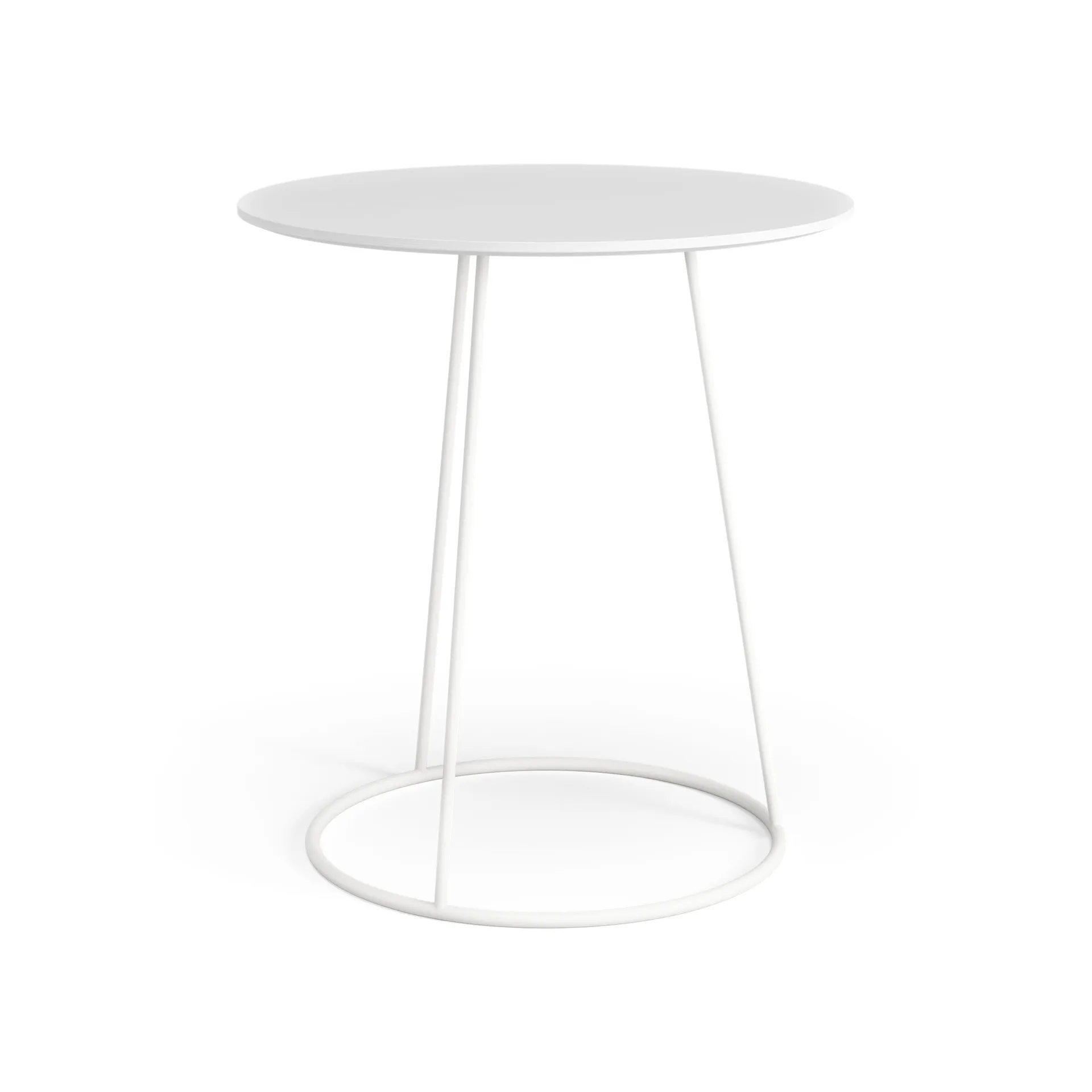 Breeze tafel glad oppervlak Ø46cm, wit Swedese