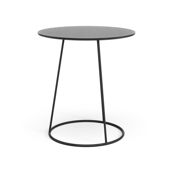 Breeze tafel glad oppervlak Ø46cm, zwart Swedese