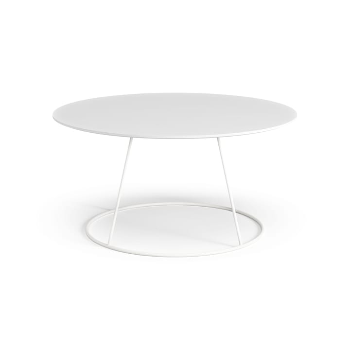 Breeze tafel glad oppervlak Ø80cm - wit - Swedese