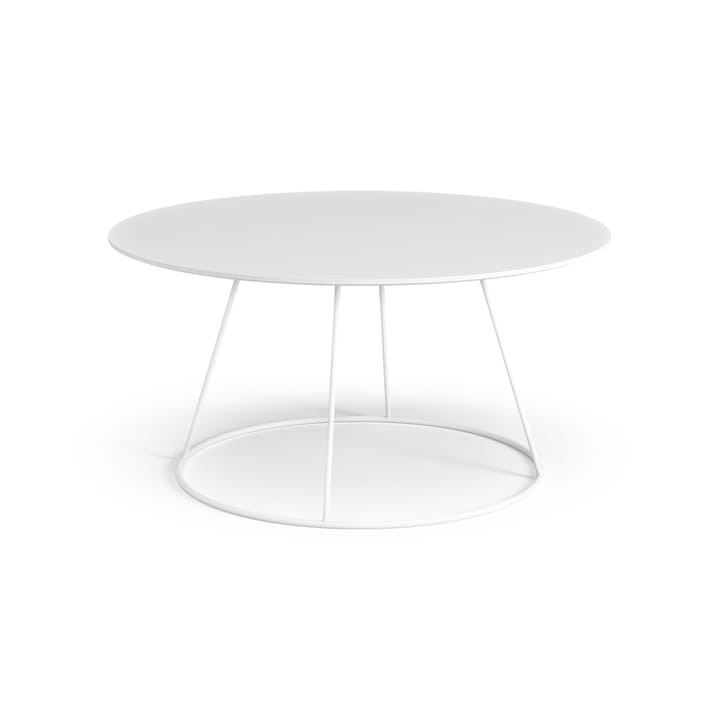 Breeze tafel glad oppervlak Ø80cm, wit Swedese