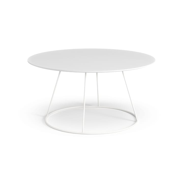 Breeze tafel glad oppervlak Ø80cm - wit - Swedese