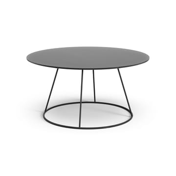Breeze tafel glad oppervlak Ø80cm - zwart - Swedese