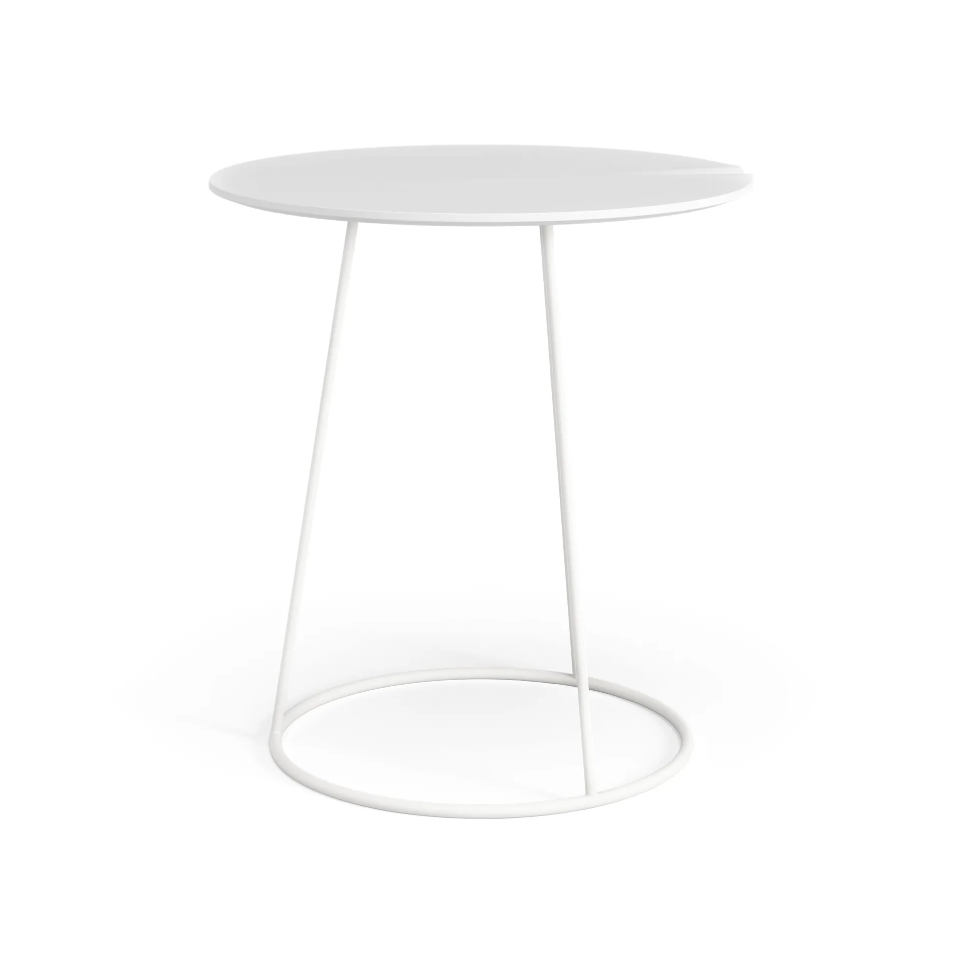 Breeze tafel golvend Ø46cm, wit Swedese