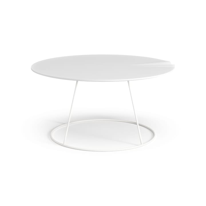 Breeze tafel golvend Ø80cm - wit - Swedese