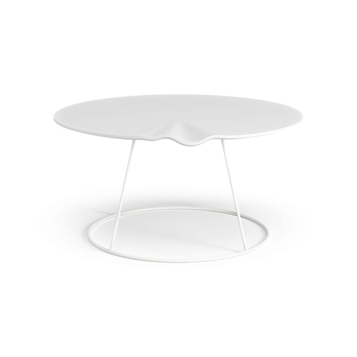 Breeze tafel golvend Ø80cm, wit Swedese