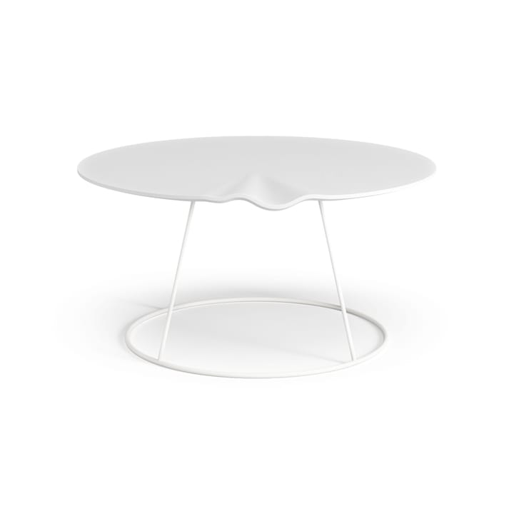 Breeze tafel golvend Ø80cm - wit - Swedese