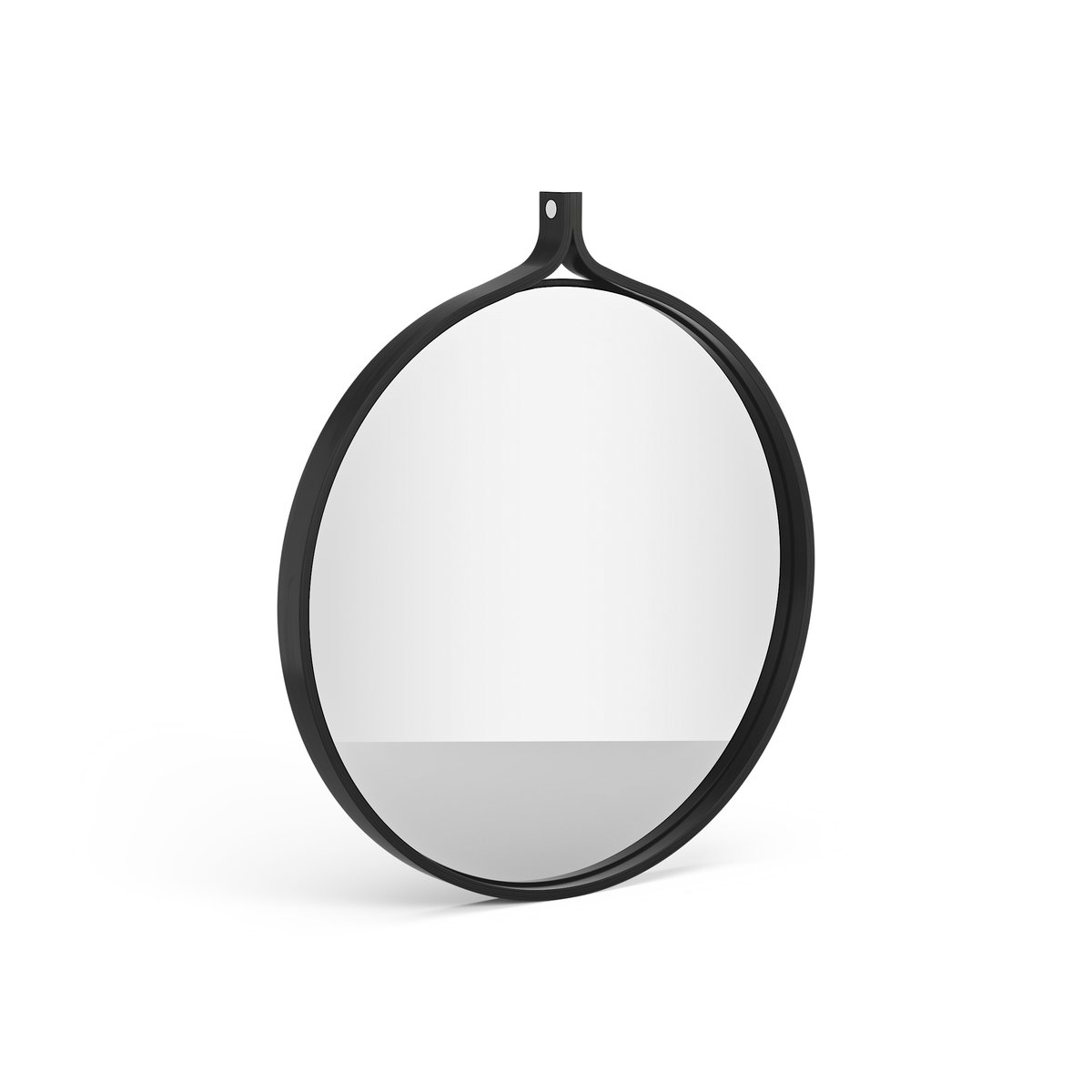 Swedese Comma Spegel rond Ø52 cm Esp zwartgebeitst