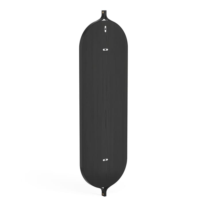 Comma Spiegel langwerpig 135cm, Es zwart geverfd Swedese