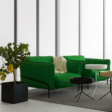 Continental fauteuil - leer elmosoft 54035 bruin, verchroomd stalen frame - Swedese