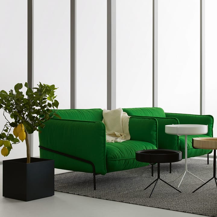 Continental fauteuil - leer elmosoft 54035 bruin, verchroomd stalen frame - Swedese