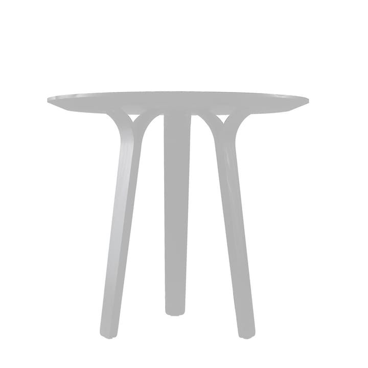 Divido Eettafel - wit, ø95cm, witgelazuurde essenhouten poten - Swedese