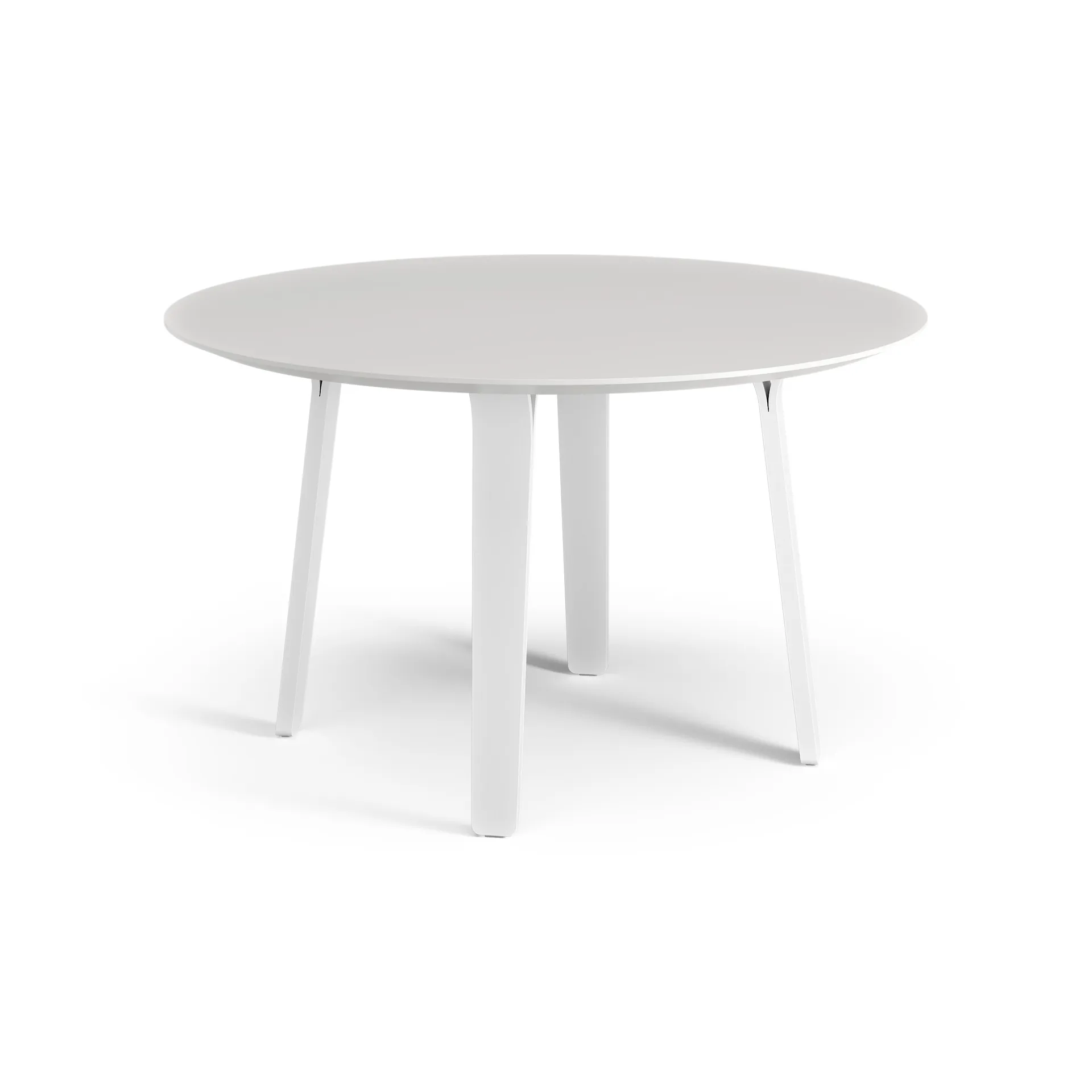 Divido tafel Ø120cm, Es wit glanzend Swedese