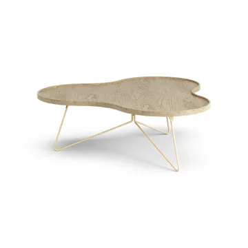 Flower mono tafel 107 x 114cm - H39cm Eik gelakt - Swedese