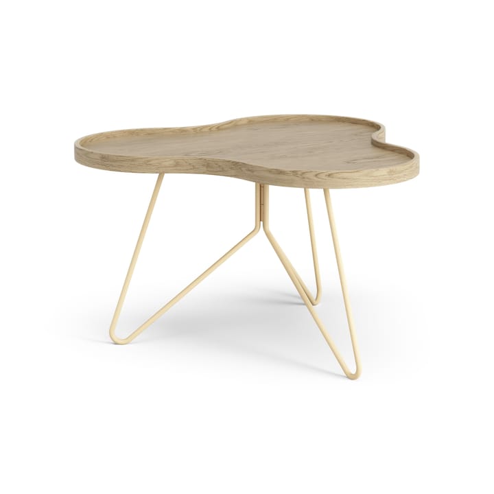Flower mono tafel 62 x 66cm, H39cm Eik gelakt Swedese