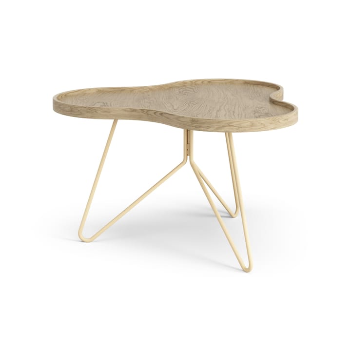 Flower mono tafel 62 x 66cm, H39cm Eik gelakt Swedese