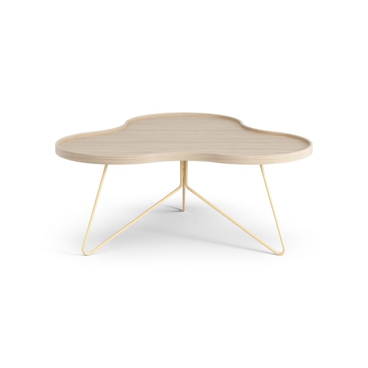Flower mono tafel 84 x 90cm, H39 cm Eik wit gepigmenteerd Swedese