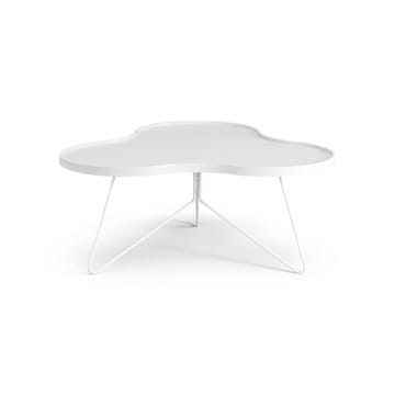 Flower mono tafel 84 x 90cm - H39 cm Es wit glanzend - Swedese