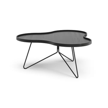 Flower mono tafel 84 x 90cm - H39 cm Es zwart glanzend - Swedese