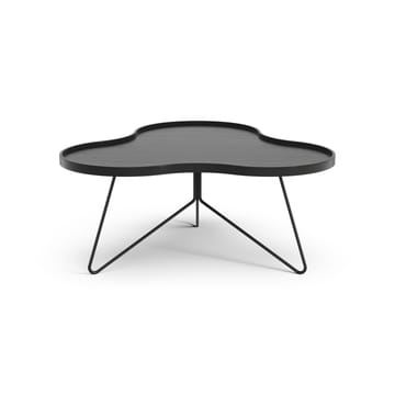 Flower mono tafel 84 x 90cm - H39 cm Es zwart glanzend - Swedese
