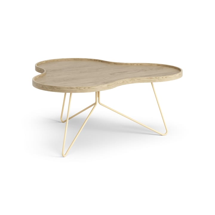 Flower mono tafel 84 x 90cm - H39cm Eik gelakt - Swedese