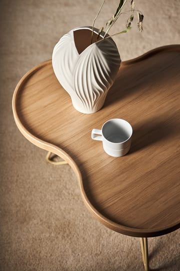 Flower mono tafel 84 x 90cm - H39cm Eik gelakt - Swedese