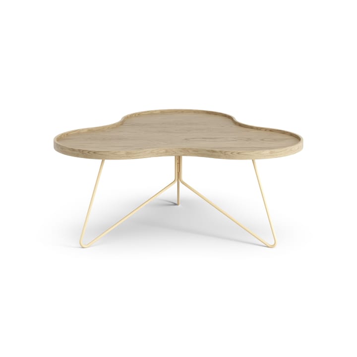 Flower mono tafel 84 x 90cm, H39cm Eik gelakt Swedese