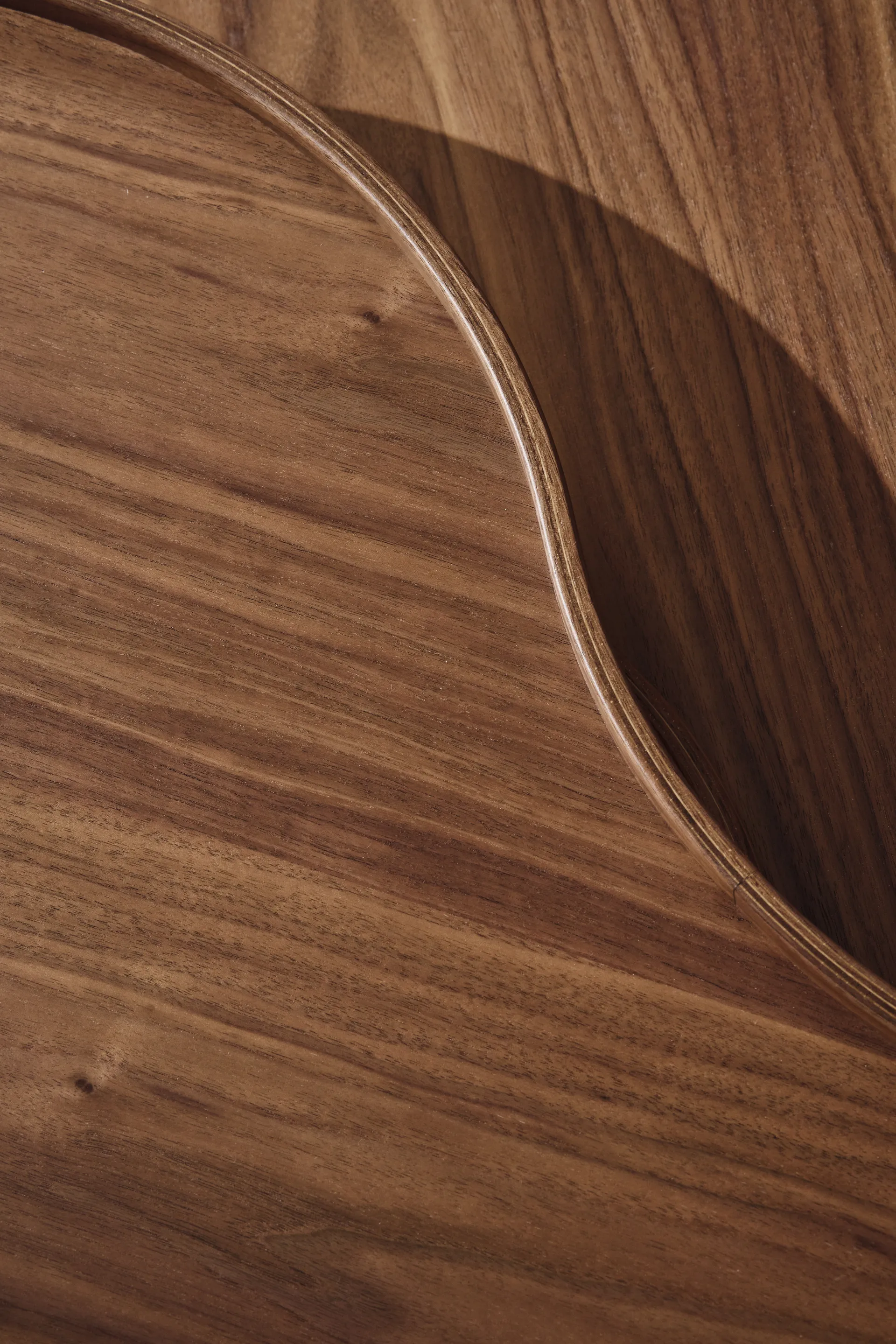 Flower mono tafel Special Edition 107x114 cm, H39 cm-geverfd walnoot-verchroomd staal Swedese