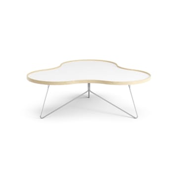 Flower tafel 107 x 114cm - H39 cm Berk gelakt - Swedese