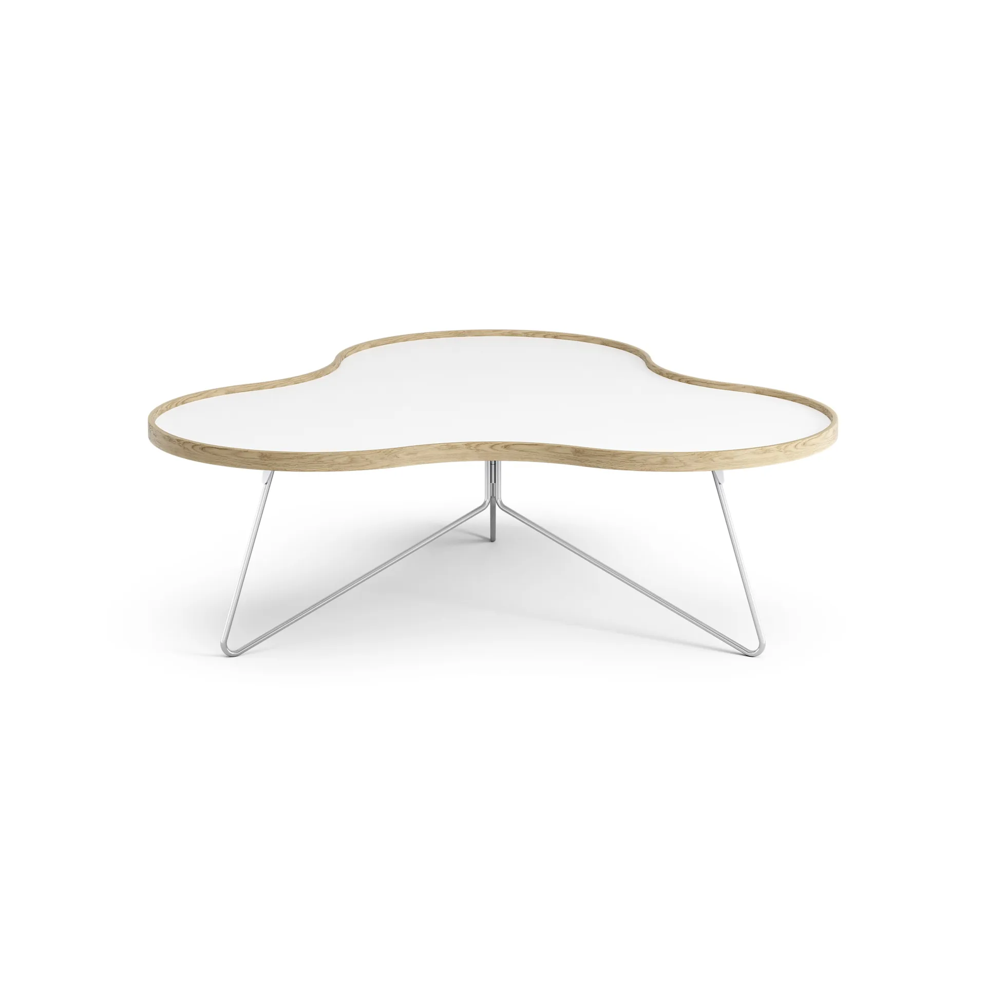 Flower tafel 107 x 114cm, H45cm Eik gelakt Swedese