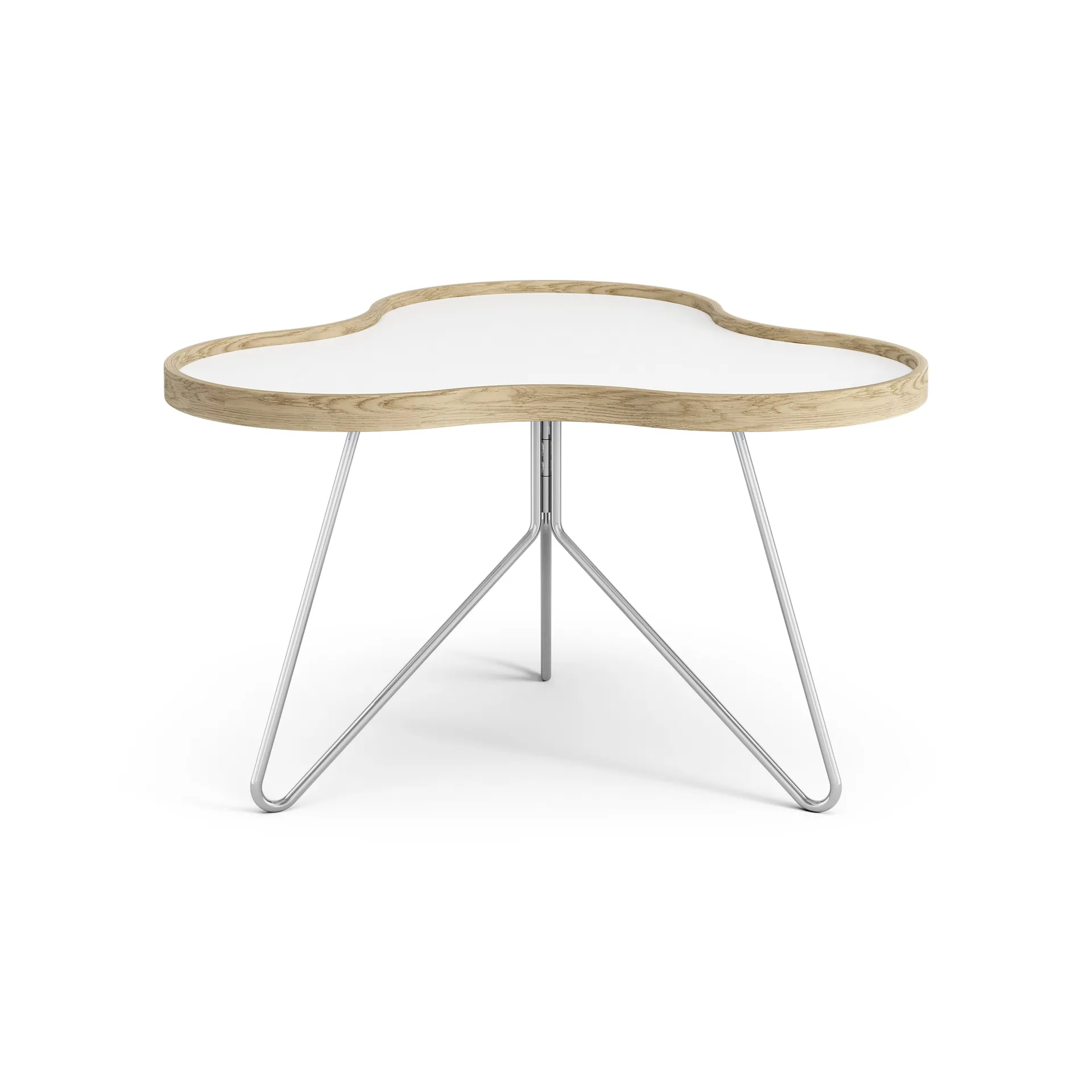 Flower tafel 62 x 66cm, H39cm Eik gelakt Swedese