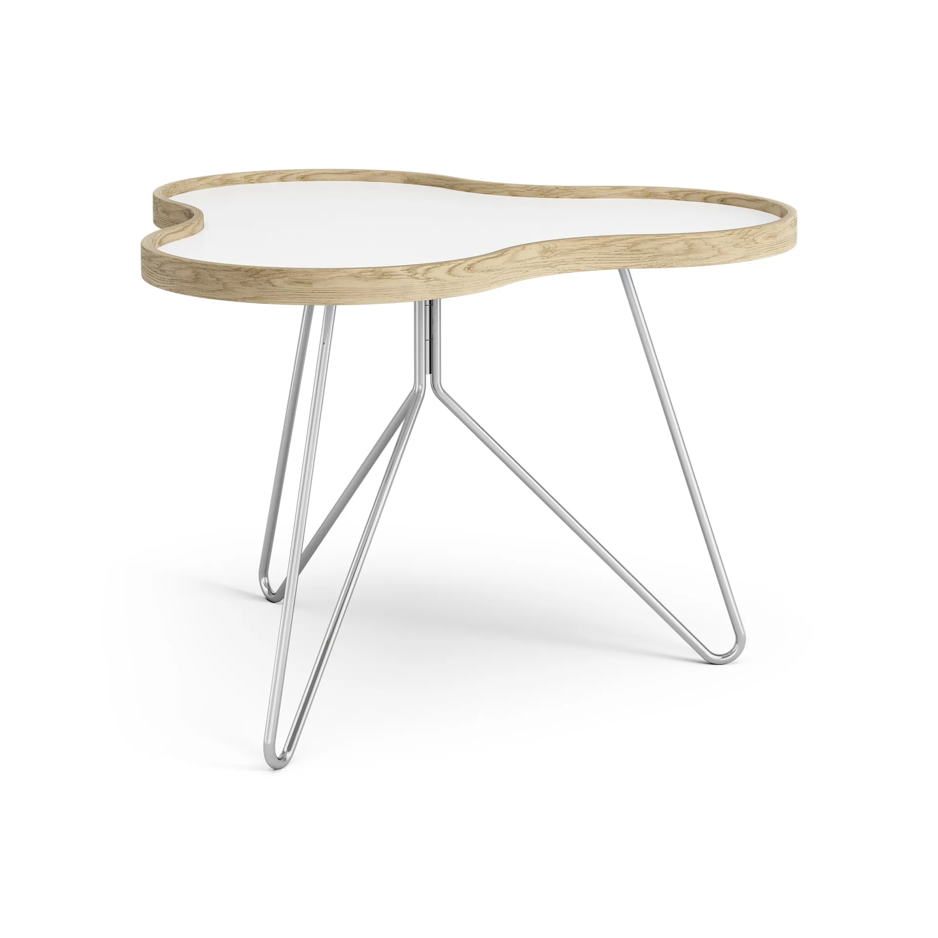 Flower tafel 62 x 66cm, H45cm Eik gelakt Swedese