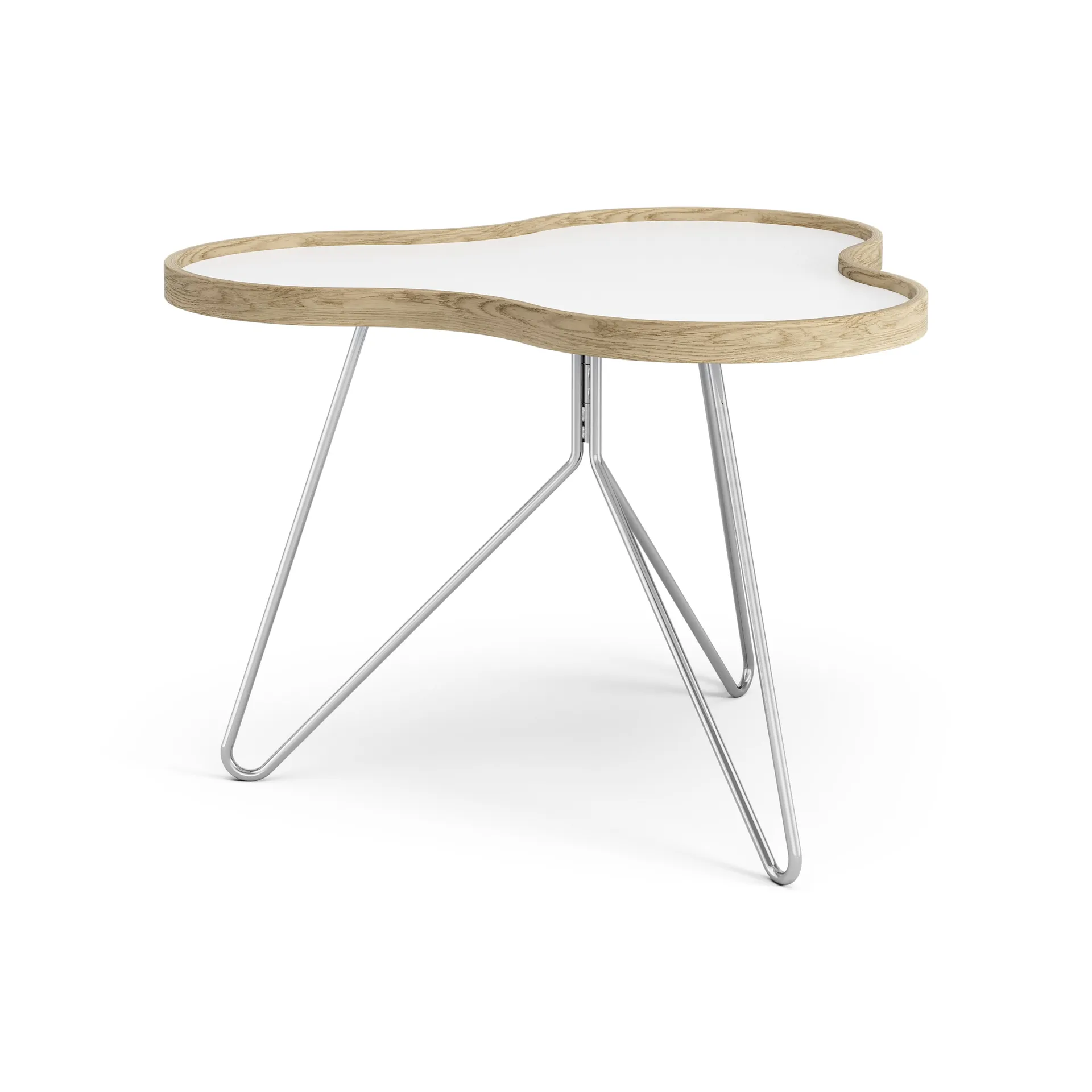 Flower tafel 62 x 66cm, H45cm Eik gelakt Swedese