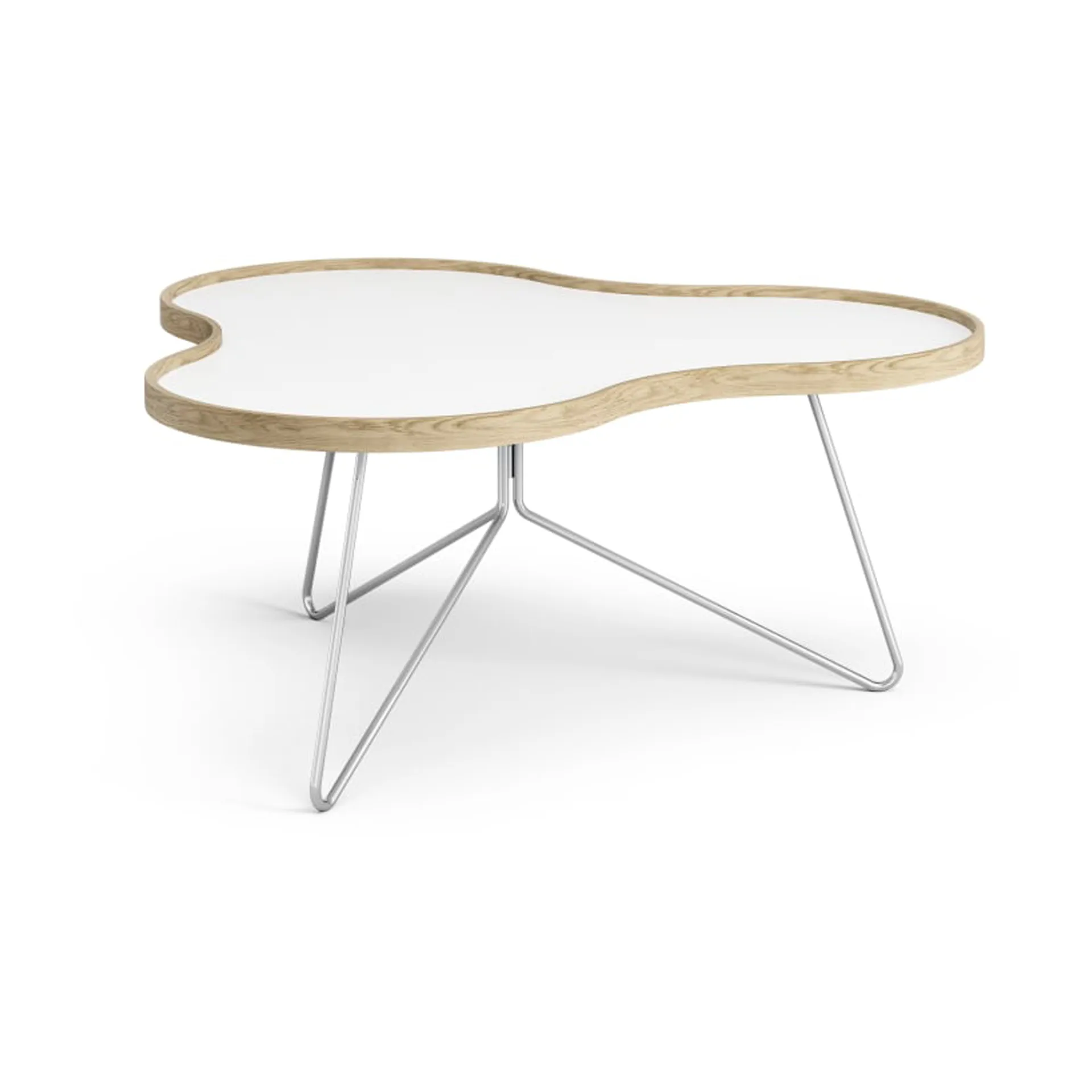 Flower tafel 84 x 90cm, H39cm Eik gelakt Swedese