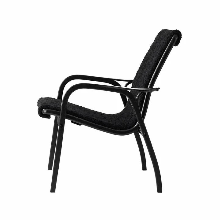 Laminett fauteuil Black Edition - Zwart gelazuurd beukenhout - Swedese