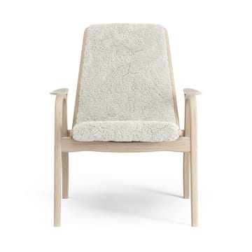 Laminett Fauteuil Eik wit gepigmenteerd / schapenvacht - Offwhite (wit) - Swedese