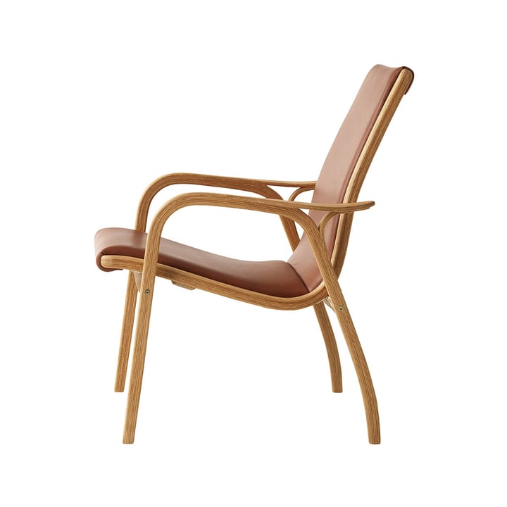 Laminett Fauteuil - elmosoft 54035 bruin, eikenhouten frame - Swedese