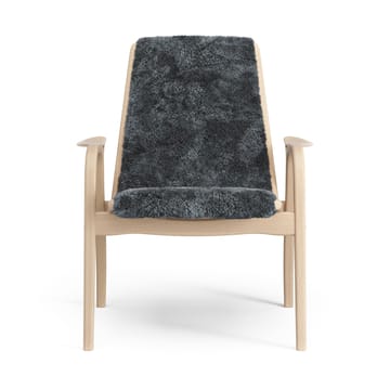 Laminett Fauteuil gelakt Beuken / schapenvacht - Charcoal (donkergrijs) - Swedese