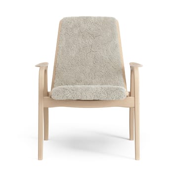 Laminett Fauteuil gelakt Beuken / schapenvacht - Moonlight (beige) - Swedese