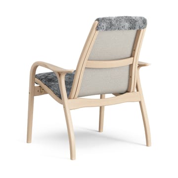 Laminett Fauteuil gelakt Beuken / schapenvacht - Scandinavian Grey (grijs) - Swedese