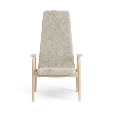 Lamini Kinderfauteuil gelakt Beuk/schapenvacht - Moonlight (beige) - Swedese
