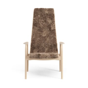 Lamini Kinderfauteuil gelakt Beuk/schapenvacht - Sahara (nougat bruin) - Swedese