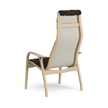Lamini Kinderfauteuil gelakt Eik/schapenvacht - Espresso (bruin) - Swedese