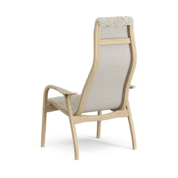 Lamini Kinderfauteuil gelakt Eik/schapenvacht - Moonlight (beige) - Swedese
