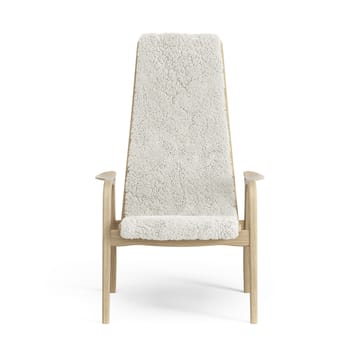 Lamini Kinderfauteuil gelakt Eik/schapenvacht - Offwhite (wit) - Swedese
